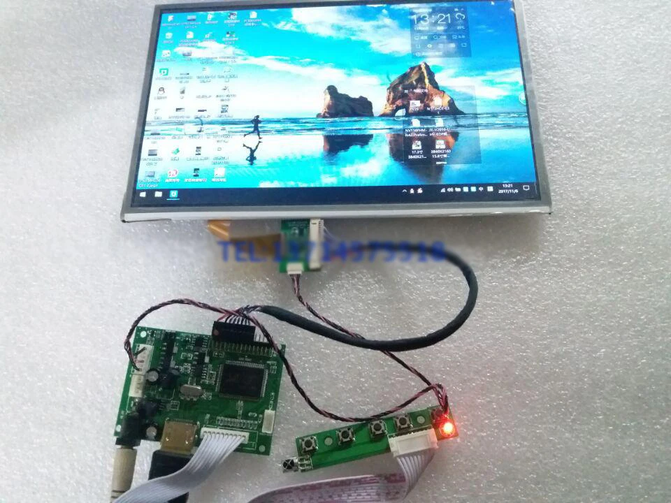 Led Lvds Tela Cabo Adaptador Placa Inversor Painel Wled 10.1 Polegadas 1280x800 45pin 03 mm Bp101wx1300 Ltn101al06 Ltn101al03 - Image 3