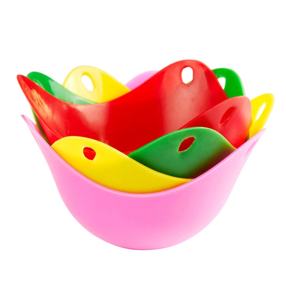 Silicone Egg Poacher Cook Poach Pods Egg Mold Bowl Shape Rings Silicone Pancake Kitchen cooking tools