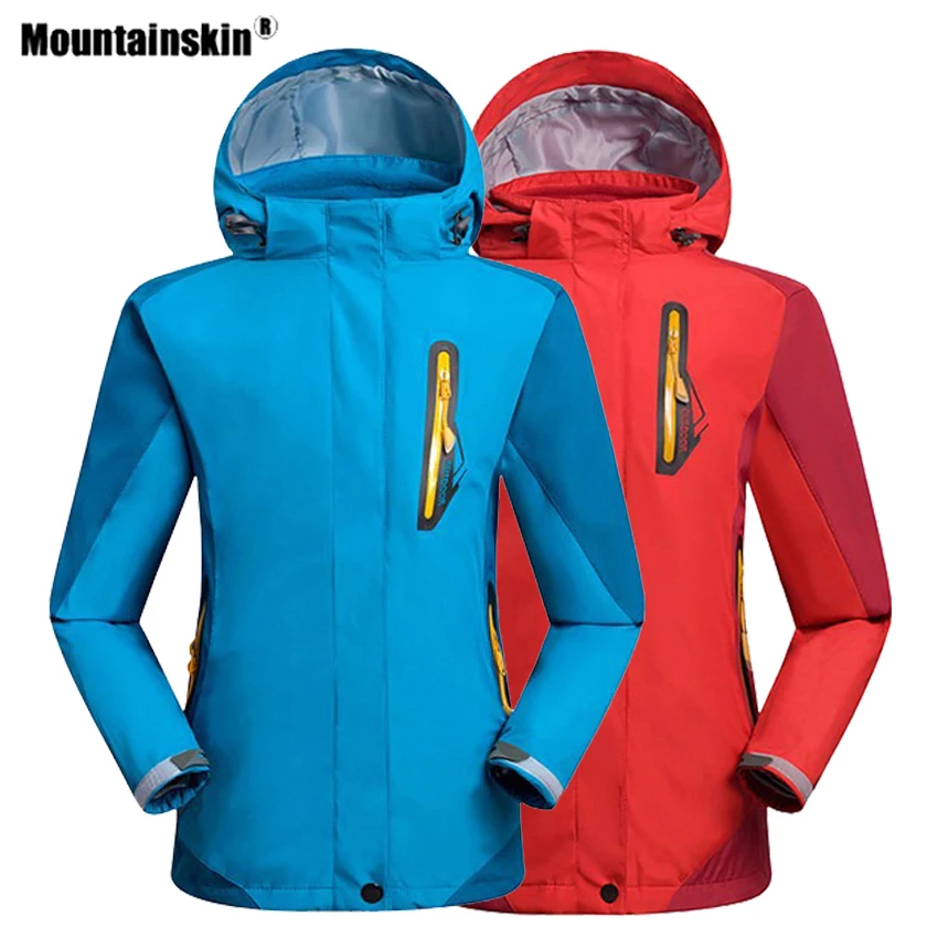 Mountainskin, Детская куртка с капюшоном, 2 предмета, куртка для пеших прогулок, спортивная теплая ветровка, худи для трекинга, пальто VB099