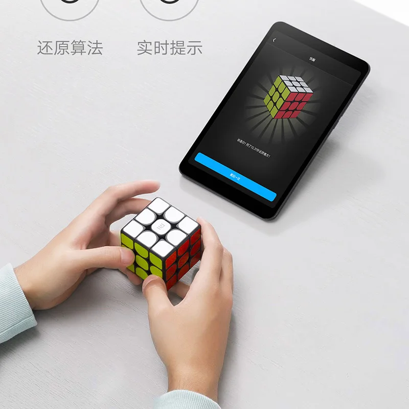 Xiaomi Mijia Smart Cube Smart Magic Магнитный Bluetooth приложение синхронизация головоломка игрушки для начинающих подарок учится во время игры