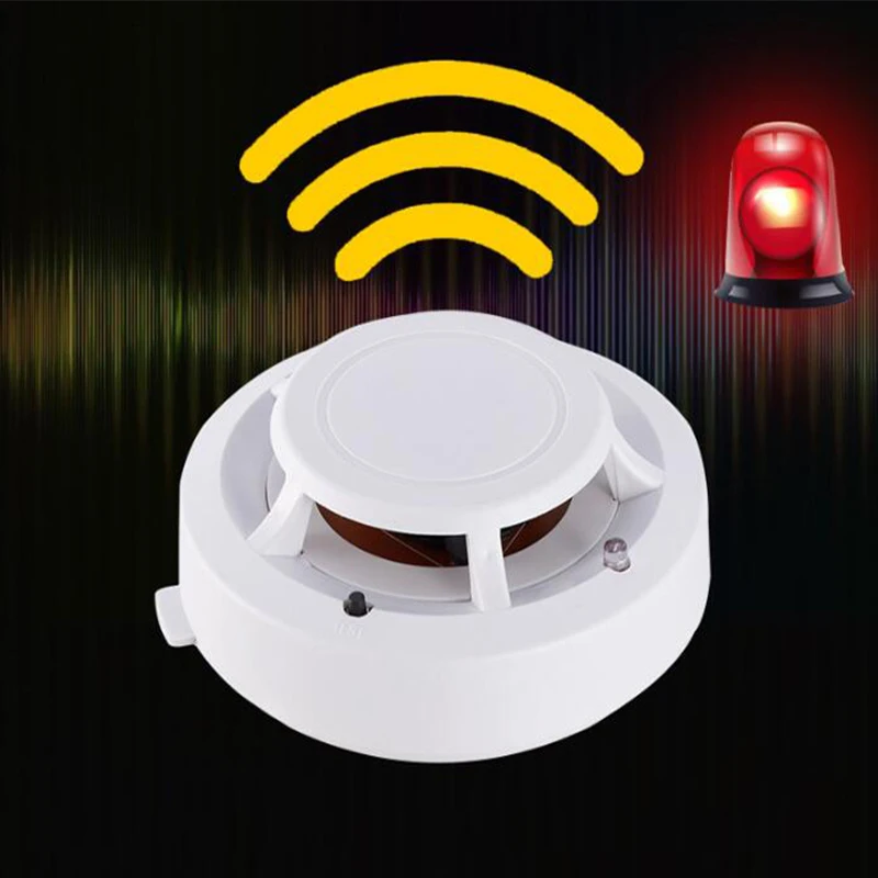 

Smoke Detector Fire Alarm For Home Security System Fireman Smokehouse Combination Smoke Detector Alarm Sensor