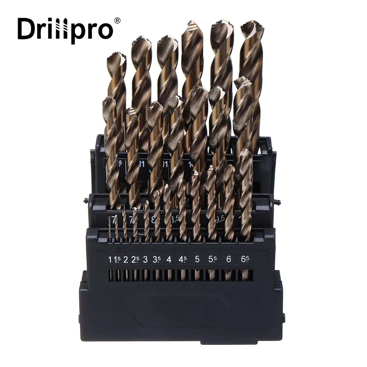 Drillpro M42 HSS сверла по металлу комплект из 3 изделий край головы 8% высокое
