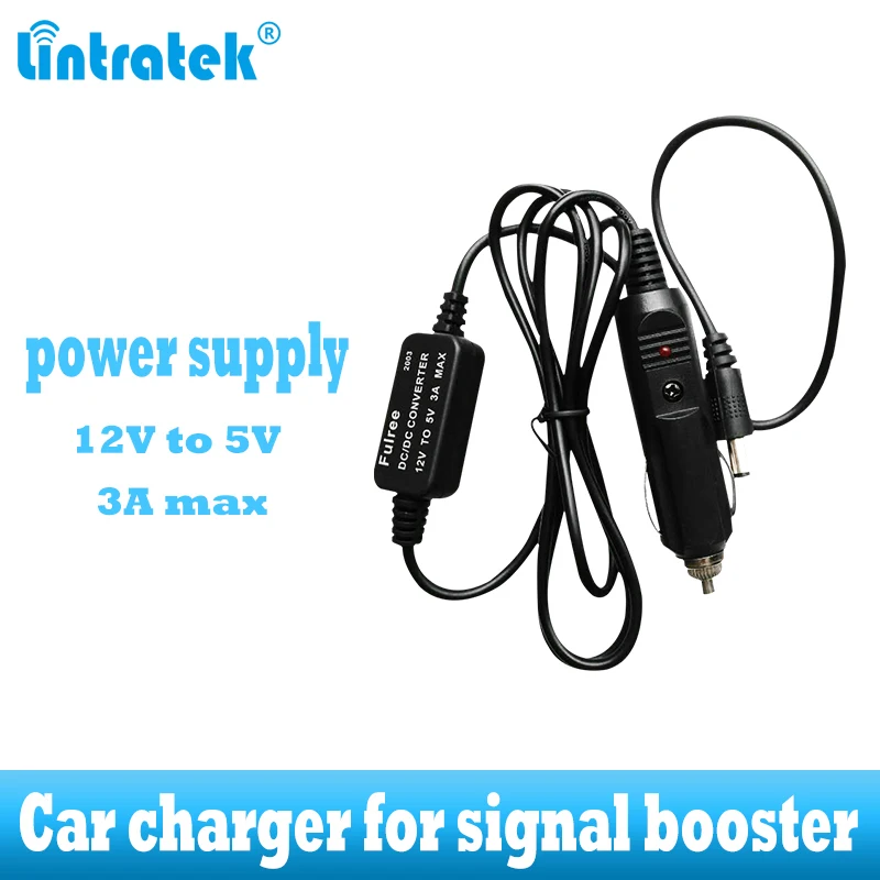 Автомобильный ретранслятор Lintratek трехдиапазонный GSM 900 WCDMA 2100 LTE 1800 2G 3G 4G усилитель