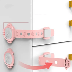 Serrure de sécurité en plastique pour enfants, Protection Anti pincement pour bébés, Protection contre les enfants, verrouillage des tiroirs 