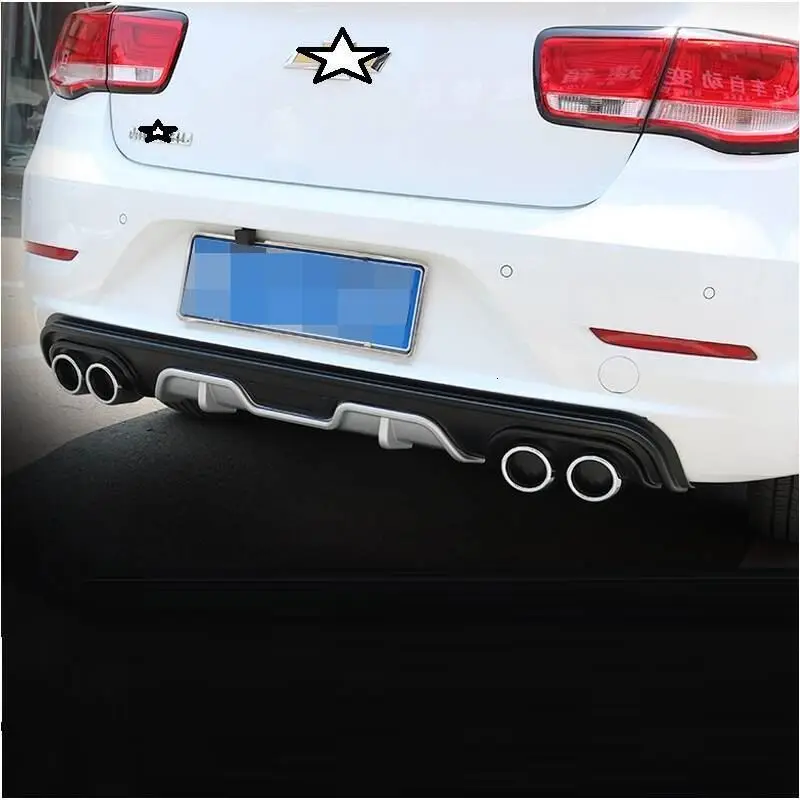 Automovil декоративное украшение автомобиля модифицированный передний задний диффузор Тюнинг автомобиля губы бамперы 16 17 18 для Chevrolet Malibu