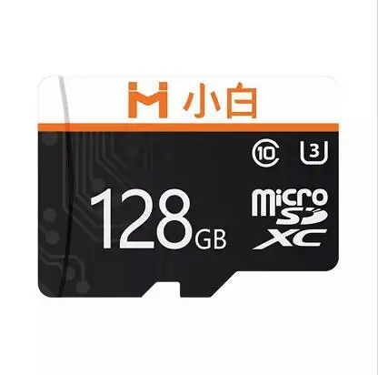 128GB Xiaomi Youpin Xiaobai картой Micro SD объемом 16 ГБ 32 ГБ, 64 ГБ, 128 г 95 МБ/с. 100 МБ/с. слот для карт памяти Micro TF карты флэш памяти для телефонов Камера Регистраторы - Цвет: 128GB