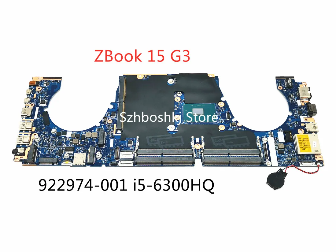 APW50 LA-C381P для HP Zbook 15-G3 15 G3 Материнская плата ноутбука W i5-6300HQ CPU 922974-601 922974-001 924481-001