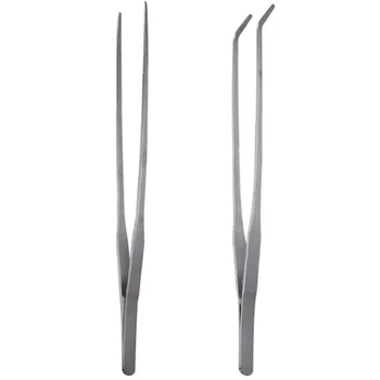 

Aquarium Stainless Steel Tweezers Accessories Curved Aquarium Tweezers Aquarium Plant Shrimp Reef Tweezer Fish Tank Cleaner