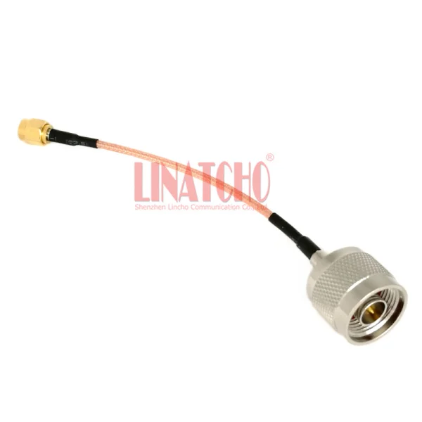 rf coaxial connector N male to RP SMA male 10cm RG316 jumper cable fiberglass antenna kit for helium hotspot