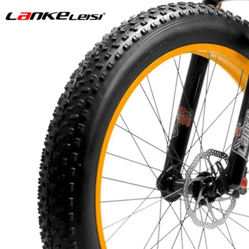 

Lankeleisi 26*4.0 Fat Tire Snow Tire Outer Tire / Inner Tube, Bike Parts for LANKELEISI XF4000 / T750plus Electric Bicycle