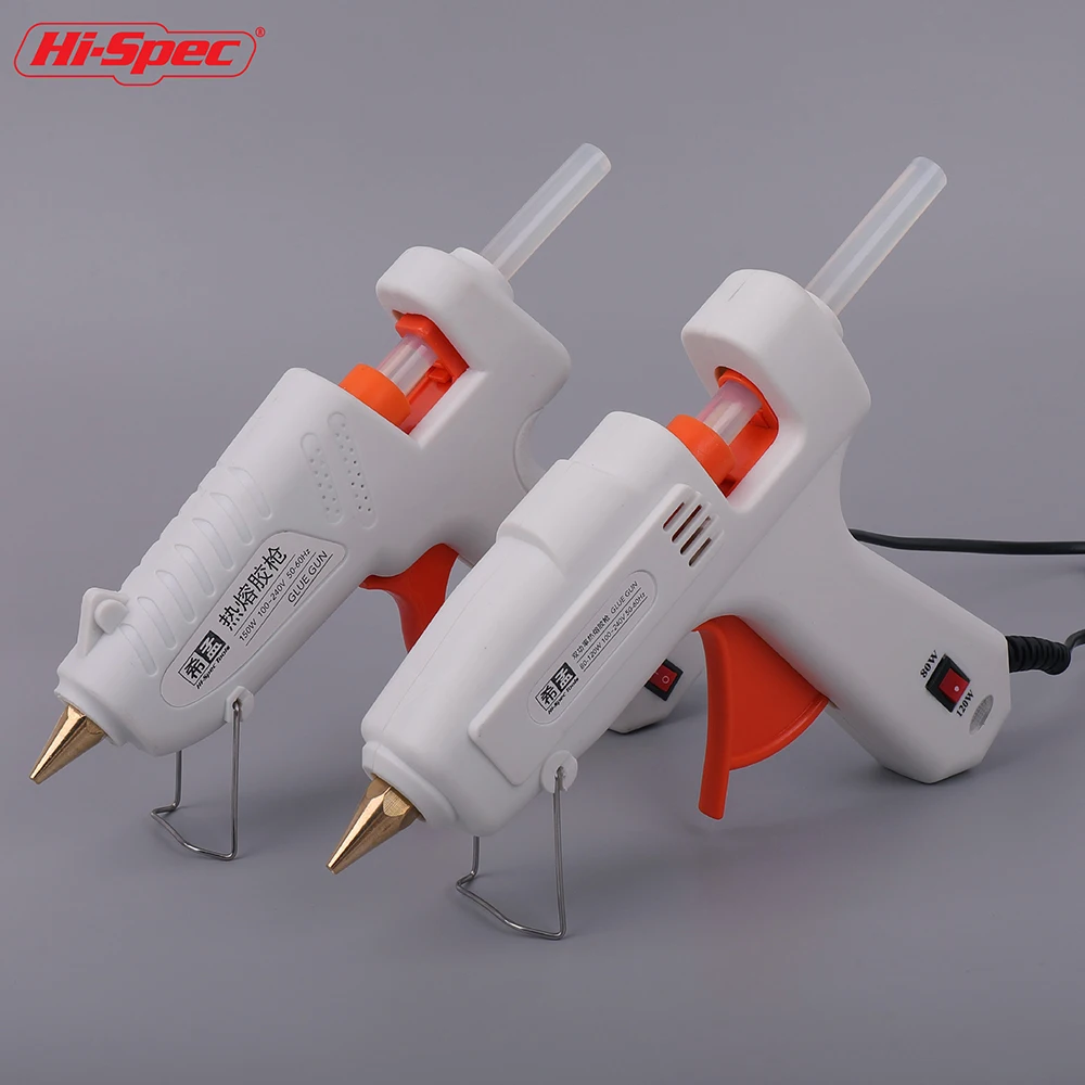 Hot Melt Glue Gun 40W 80W 100W 120W 150W EU Plug 7mm Glue Stick Industrial Mini Guns Adhesive Woodworking Tool