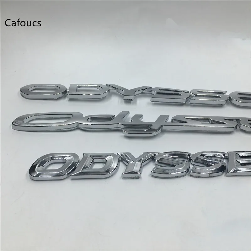 

Car accessories For Honda ODYSSEY Emblem Rear Trunk Tail Gate Logo Sign Name Plate Sticker