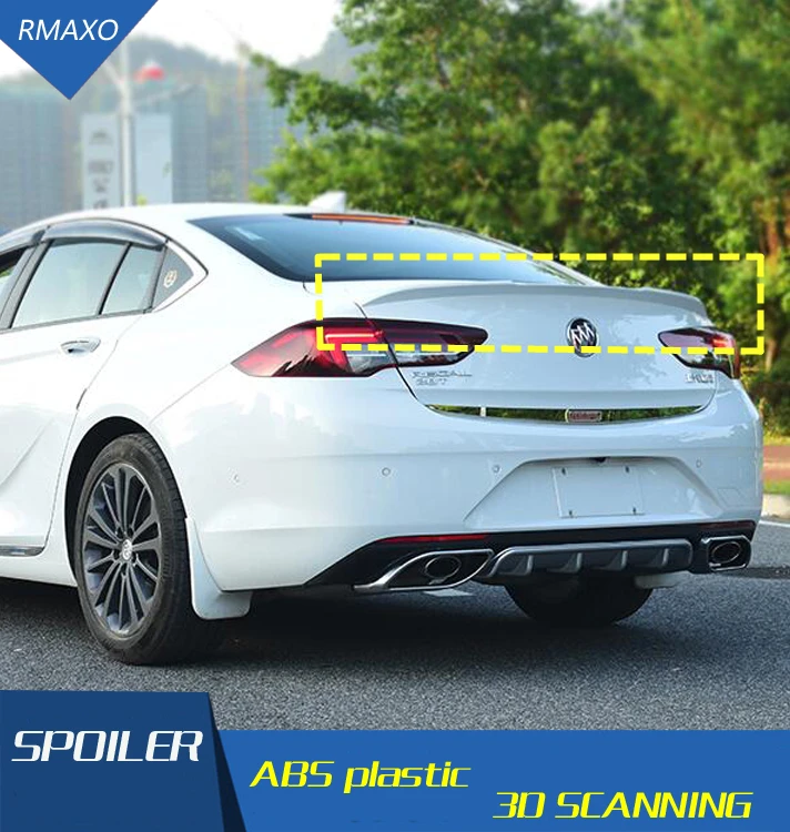 Спойлер для opel insignia 2017 2019 спойлер ACK ABS материал заднего крыла автомобиля Праймер