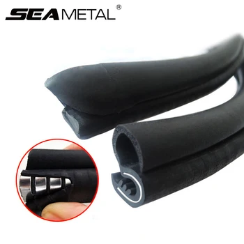 

2pcs Auto Door Edge Protector Strips Car Door Protector Seals Strip Universal Noise Insulation Weatherstrip B-pillar Seal Strips