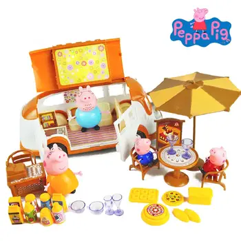 

25pcs Peppa Pig Class Friends Action Figure Set Toy 1/12 Kids Pretend Play Roles Doll Model Pelucia Children Birthday Gifts