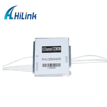 

5pcs/lot! Hilink Fiber optic 8CH channels Mini CWDM Mux/Demux module for CCWDM CATV use
