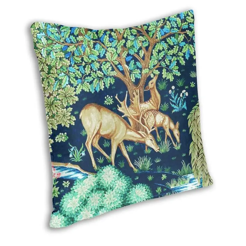 Housse De Coussin Décorative Carrée Avec Inscription En Anglais