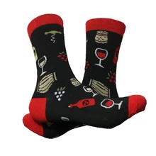 Лидер продаж; повседневные носки с буквенным принтом; мягкие эластичные дышащие хлопковые чулочно-носочные изделия; обувь в подарок; аксессуары