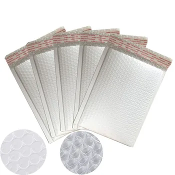 

10 Pcs / Hand, High Quality White Foam Envelope Bag All Specifications Postal Sender Envelope Stationery Bubble Bag On Sale