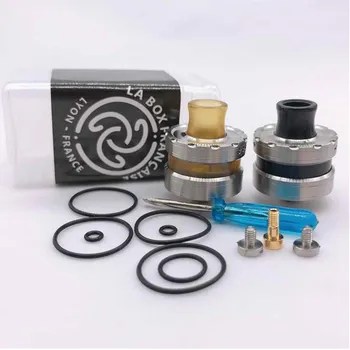

LA Dripper RDA Atomizer e-Cigarette Atomizer Tank 22mm Rebuildable Drops Adjustable with pin BF vs goon rda