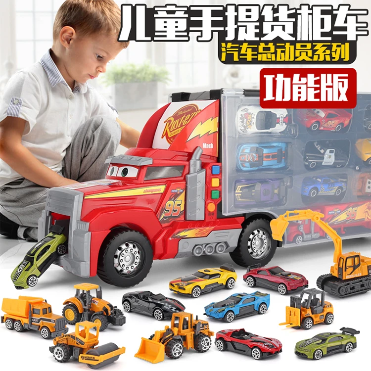 Автомобиль общая мобилизация игрушка McQueen Uncle Jimmy Контейнер автомобиль сплав молния Мальчик автомобиль ≥ 14 лет готовой продукции