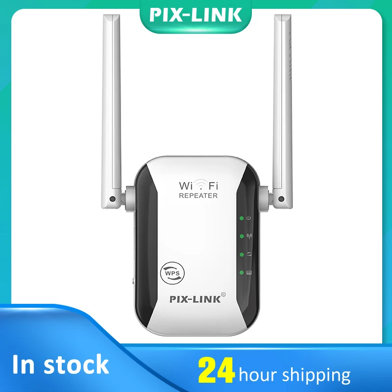 PIXLINK 4G 5G Wireless Wifi Repeater 300Mbps Network Router Extender Signal Amplifier 2 antenna Booster Access Point | Компьютеры и