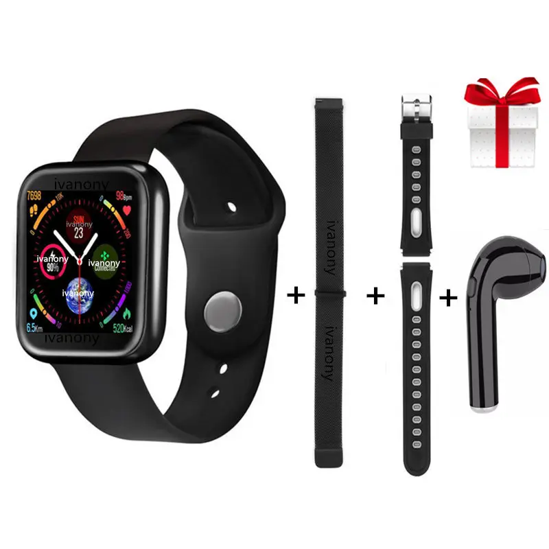 E Smart Wristbadn Watch P70 Blood Pressure Heart Rate Monitor Women Men Sports Smartwatch For iphone Xiaomi VS IWO5 B57 S226 F8 - Цвет: E