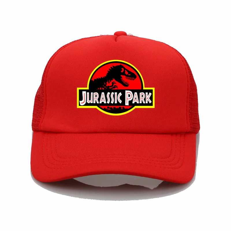 Jurassic Park pattern printing baseball cap Men and women Summer Trend Cap New Youth Joker sun hat Beach Visor