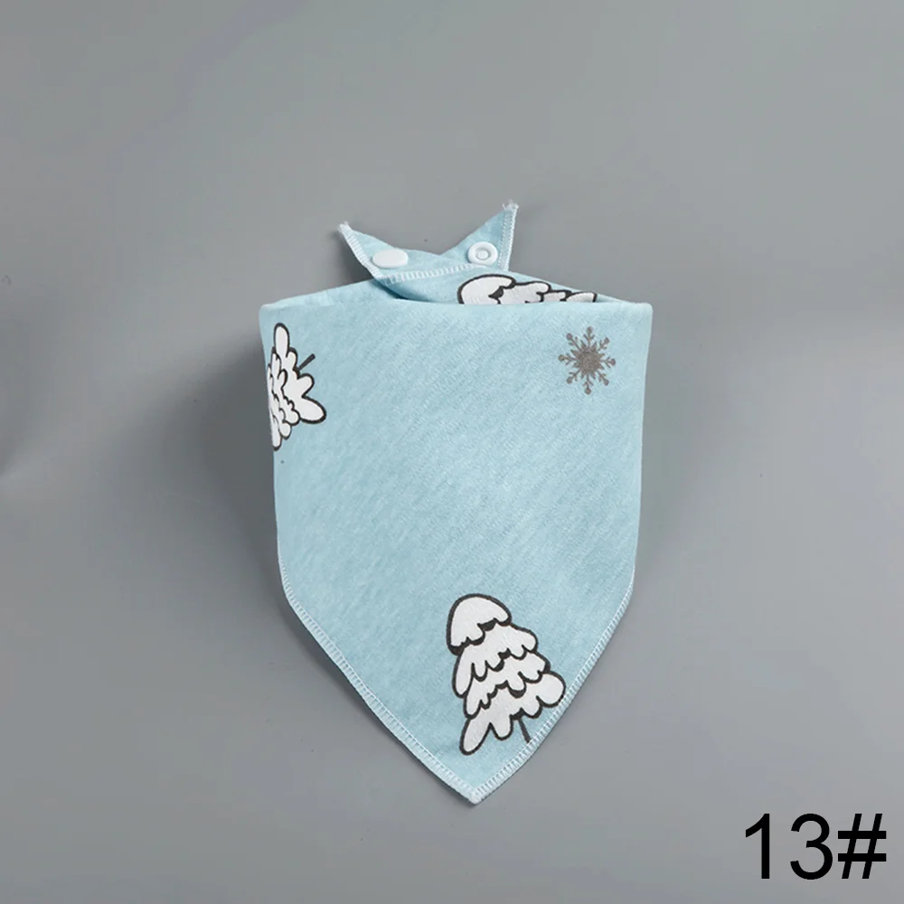 13 Новые детские нагрудники REAKIDS, Слюнявчики для новорожденных, мягкие детские вещи из хлопка, детские вещи для малышей, аксессуары для еды - Цвет: 13