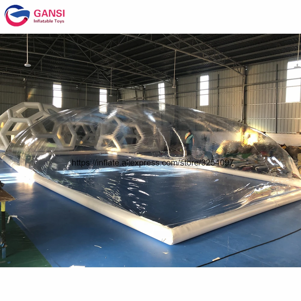 inflatable pool cover tent51