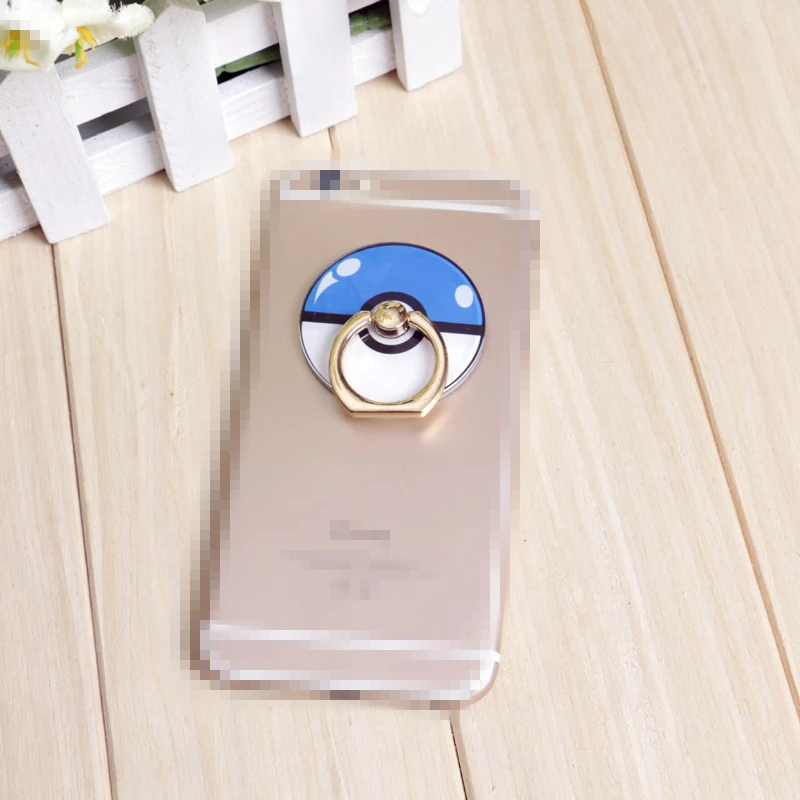 Pokemon Go косплей реквизит аксессуары пикачу Вращающийся Кронштейн для мобильного телефона кольцо Пряжка