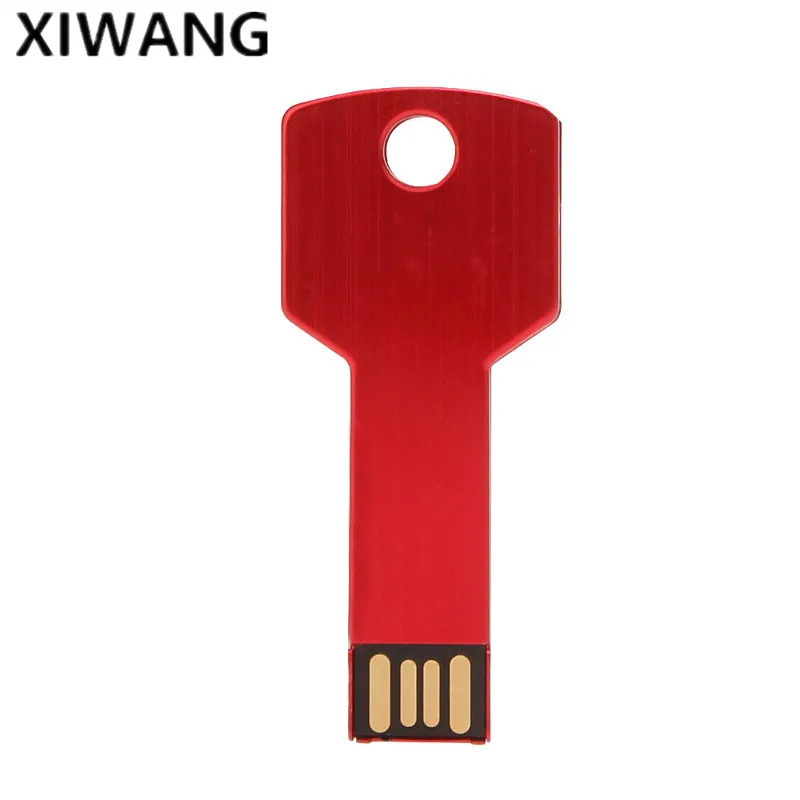 Металлический ключ, USB флеш-накопитель, 64 ГБ, реальная емкость, флеш-накопитель, 32 ГБ, U диск, 2,0, 128 ГБ, 16 ГБ, флеш-накопитель, 8 ГБ, 4 Гб, память, Usb, бесплатный логотип на заказ