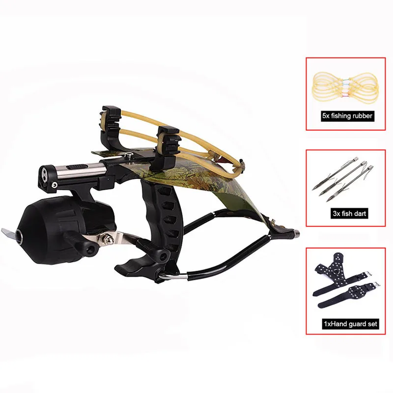 

Professional Hunting Fishing Slingshot Set Laser Slingshot Catapult Outdoor Precise Hunting Shooting Catapult Suit