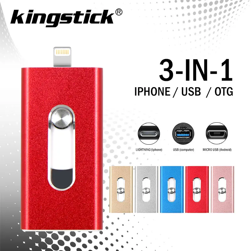 USB флэш-накопитель для iPhone X/8/7/7 Plus/6 Plus/6s/5/SE/ipad 3 в 1 флеш-накопитель 16 ГБ 32 ГБ 64 ГБ 128 ГБ флэш-накопитель usb 2,0