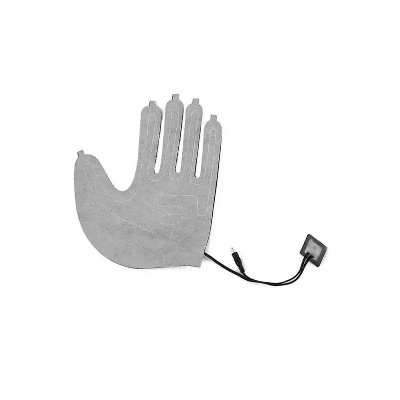 Перчатки с пятью пальцами, зарядка от usb, нагревательный лист, грелка, морозостойкая нагревательная одежда, моющаяся, три уровня регулировки, зимние вещи