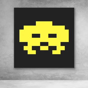 

hand painted oil graffiti pop art alec monopoly on canvas painting good for bedroom decoration