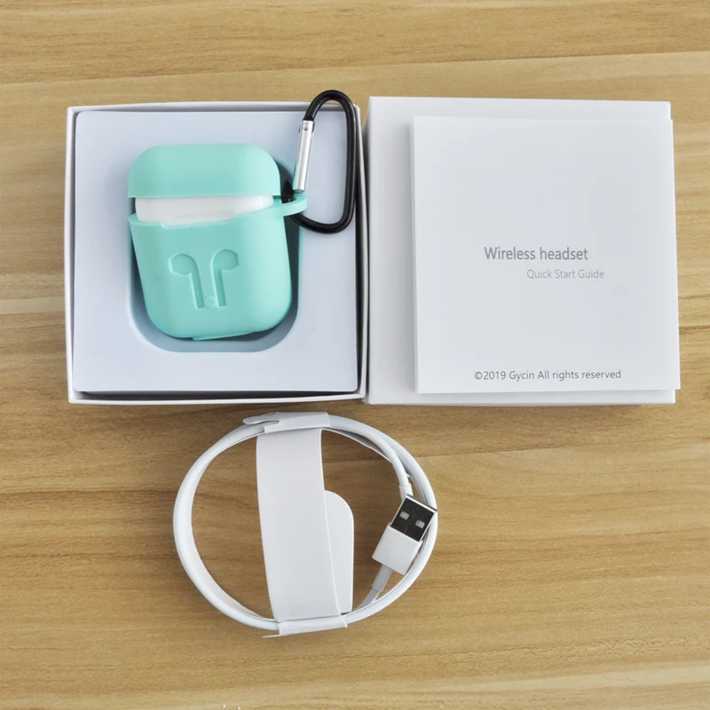 Новинка i500 TWS 1:1 Pop-up Copy Air 2 беспроводные наушники в уши с детектором 8D глубокий бас наушники 4H Playtime pk i20000 pro i10000