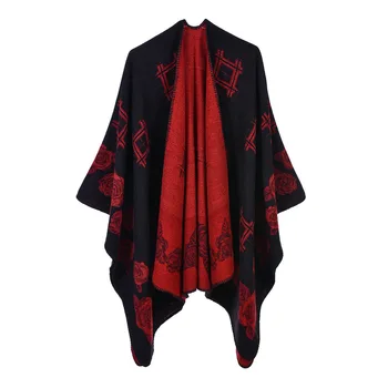

2019 Fashion Hijab Brand Scarf Bandana Women Cashmere Pashmina Winter Shawl Scarves Ponchos And Capes Foulard Femme Cachecol