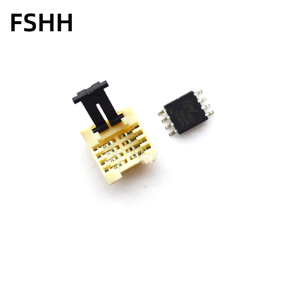 Clamshell 208mil Sop8 Soic8 Soquete de Teste ic Soquete Adaptador Clamshell Pino Traseiro Smd Smt Soquete de Teste Branco