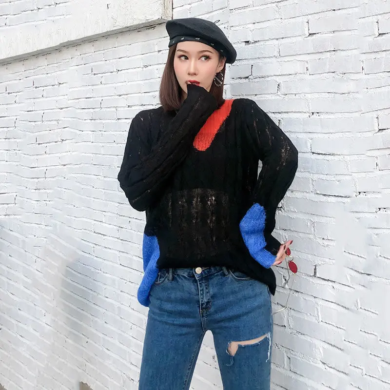 

XUXI Spring 2020 Women Fashion New Successful Color Exquisite Korean Loose Large Lazy Rubber Band Trend Point FZ0773