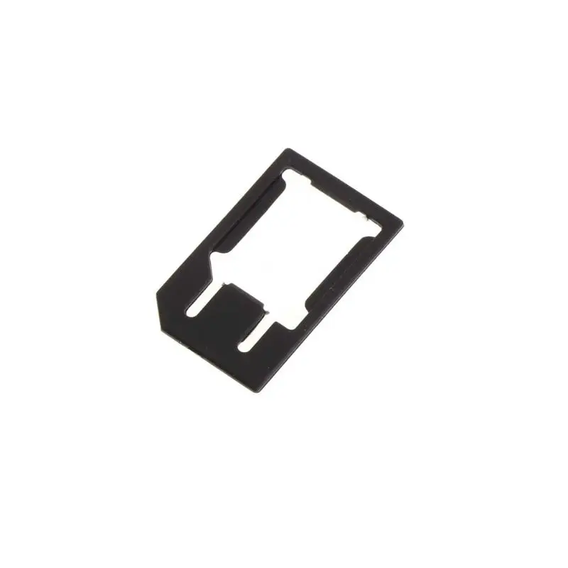 3 в 1 Nano Micro Стандартный адаптер sim-карты адаптер и инструменты для Iphone 4 4s 5 черный XDA1174