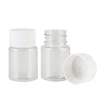 10Pcs 15ml/20ml/30ml/50ml/100ml Refillable Seal Bottles Vials Reagent store Container Plastic Screw cap 6