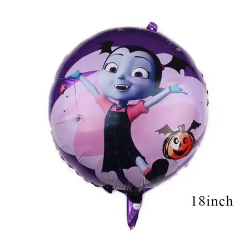 1pcs Вампирская девочка Vampirina одноразовая посуда для вечеринки Посуда Бумажная чашка тарелка детский душ Kdis день рождения Хэллоуин принадлежности - Цвет: 1pcs