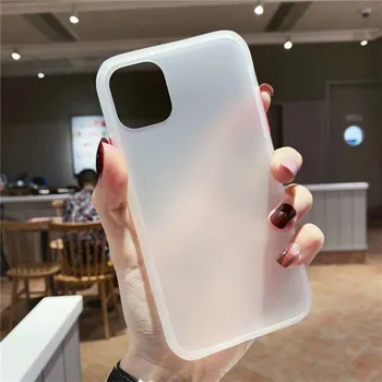 

Phantom skin feeling hit color case for iphone 11 Pro Max 11 Pro 11 all-inclusive anti-fall matte Cover for iphone XS Max XS XR