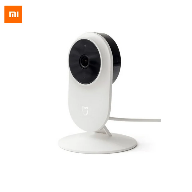 Оригинальная Xiaomi Mijia камера для персонального компьютера 1080P 2,4G& 5,0G Wifi Беспроводная 130 широкоугольная 10 м ночного видения - Цвет: Белый