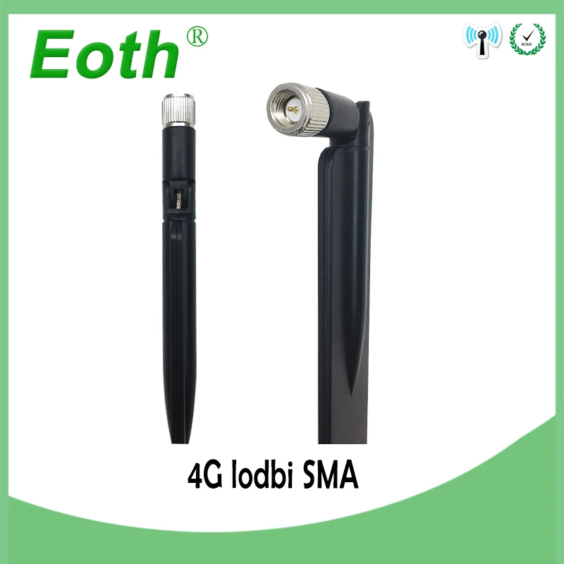 Eoth 2 шт 3g 4G LTE антенна SMA разъем 10DBI антенна 698~ 960 МГц/1710~ 2690 МГц для huawei беспроводной маршрутизатор модем повторитель