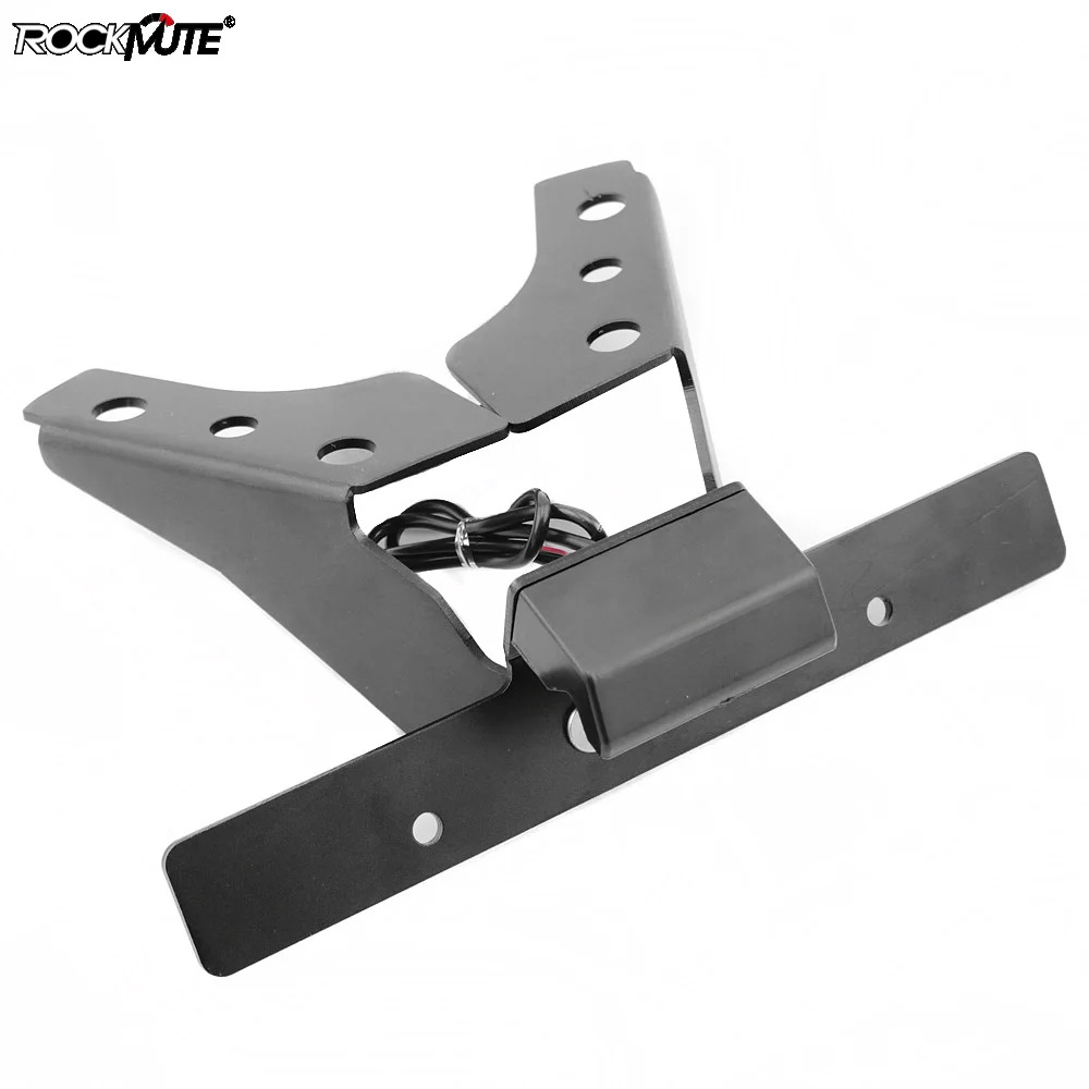 License Plate Holder Bracket LED Light For SUZUKI GSX R GSXR 1000 2009