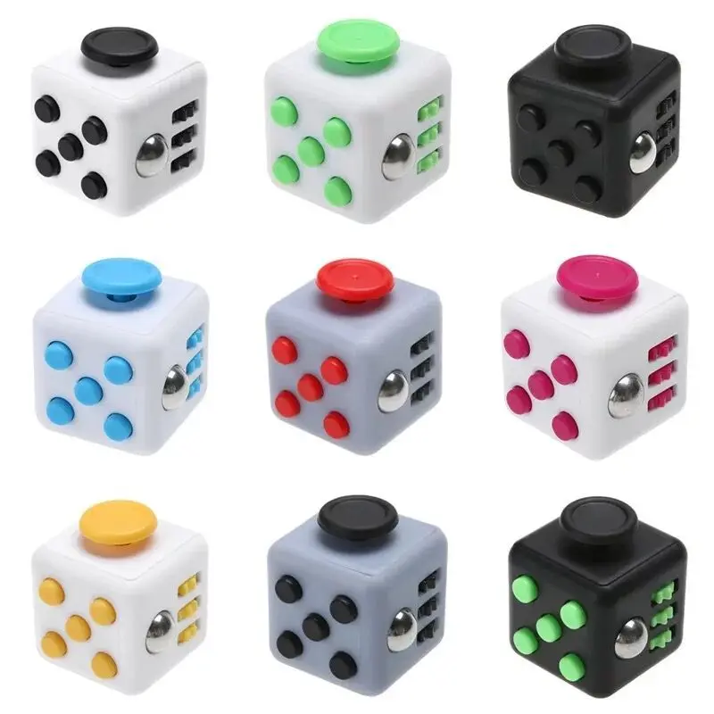 

Fidget Cube Resistance Irritability J Anxiety Fidget Cube Dice Useful Product Toy Factory Direct Selling Wholesale Dull Polish