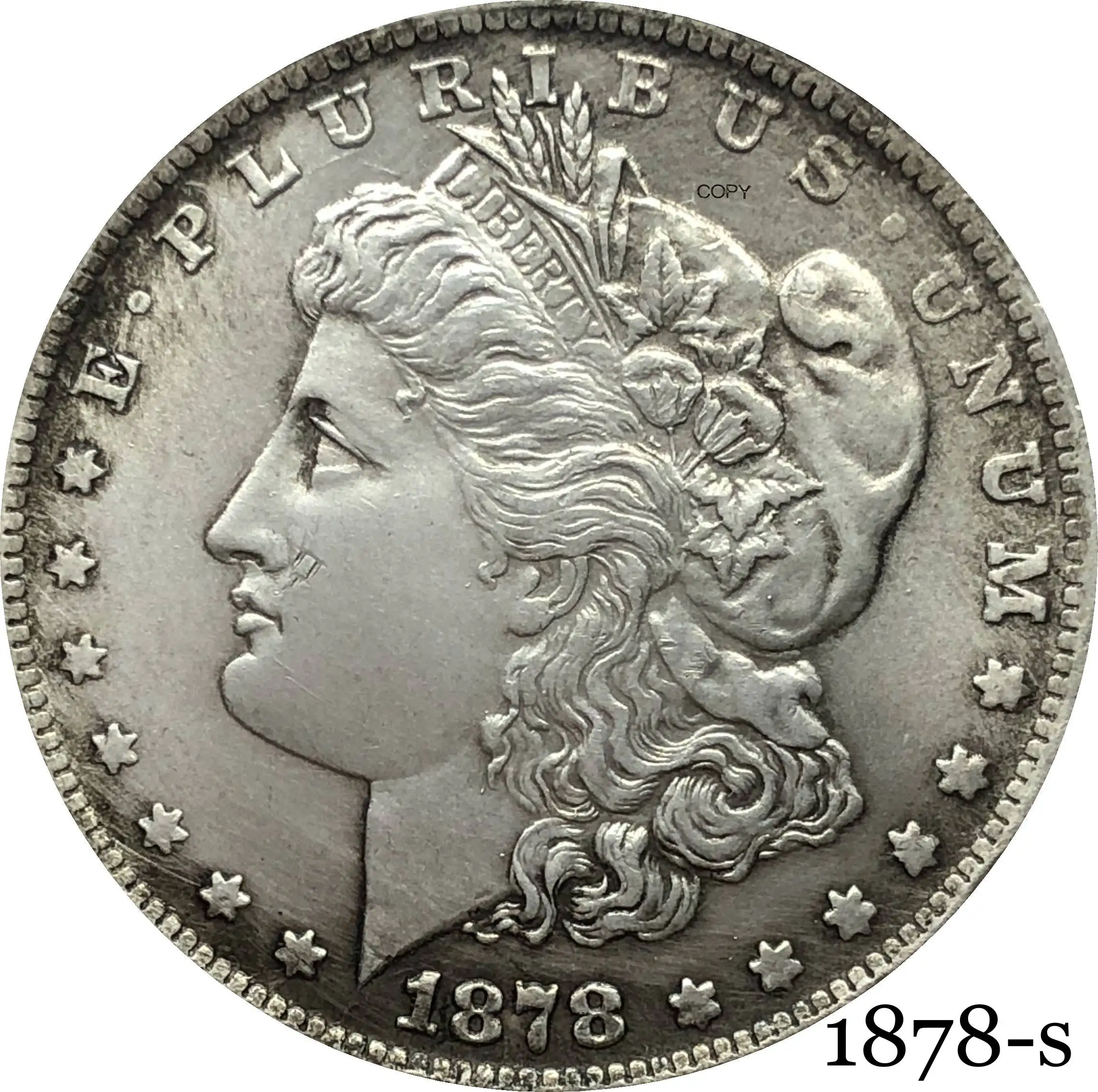 Dollar américain Ancien Morgan Pièce de Monnaie en Nickel Hobo DDTing Best Morgan Silver Dollars 1885 