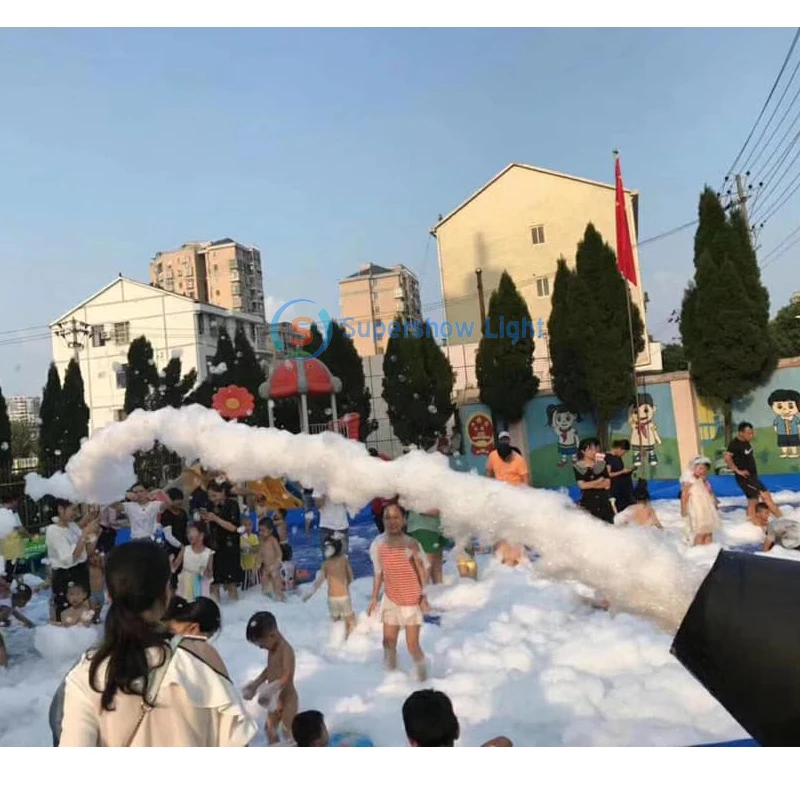 Водный парк детский сад пенопластовая машина для активного отдыха большие вечерние струйные Пены оборудование для сцены